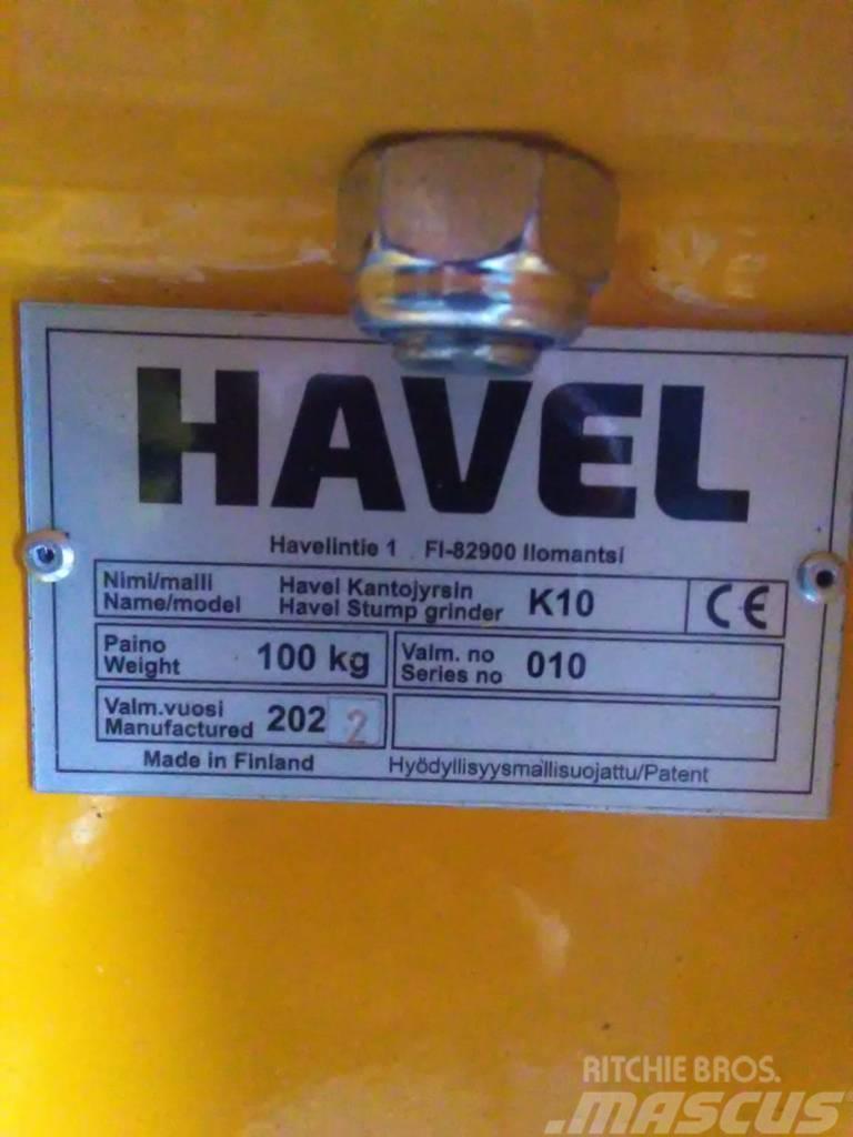  Havel K10 kantojyrsin 1,5-10 t koneisiin Garlopas