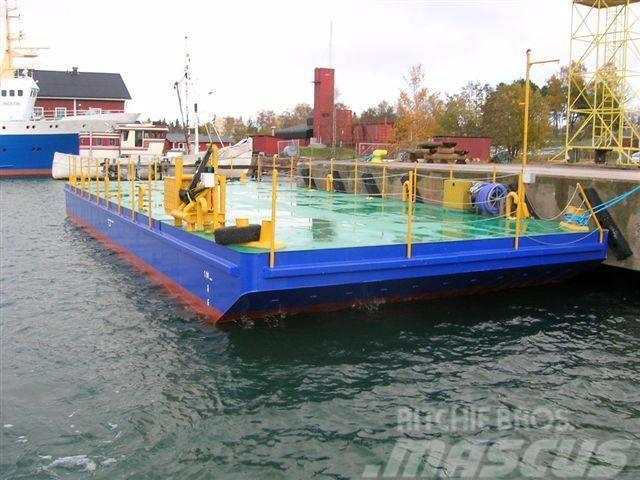  Flat Top  Barge / Pråm / Ponton 18 meter Batelões / barcaças e pontões