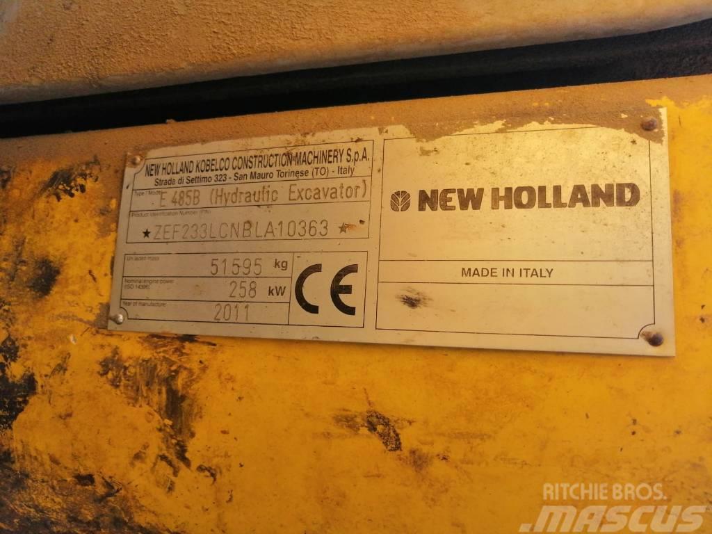 New Holland E 485 B Escavadoras de rastos