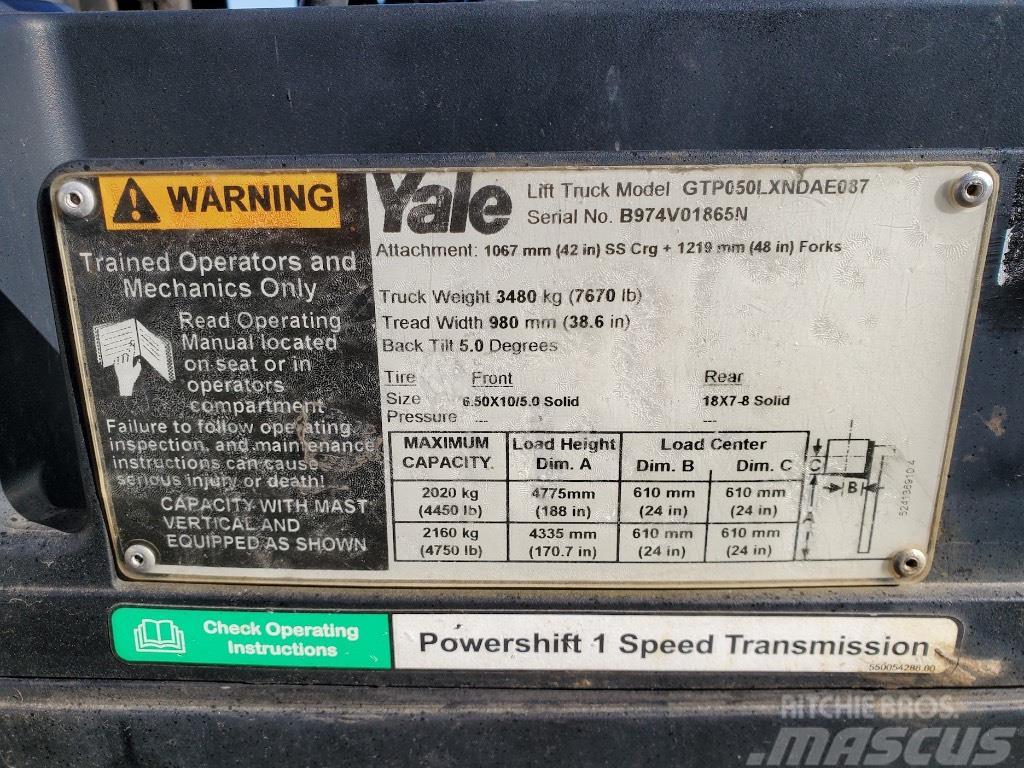 Yale GTP050 Empilhadores - Outros