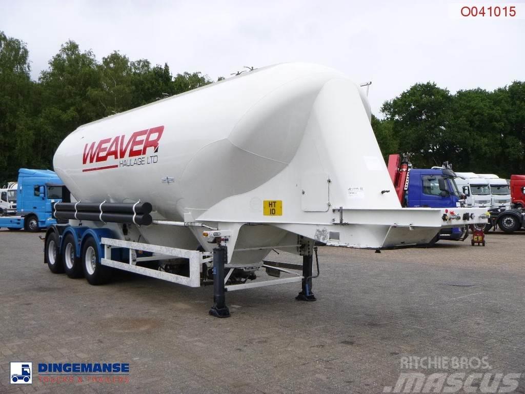 Spitzer Powder tank alu 43 m3 / 1 comp Semi Reboques Cisterna