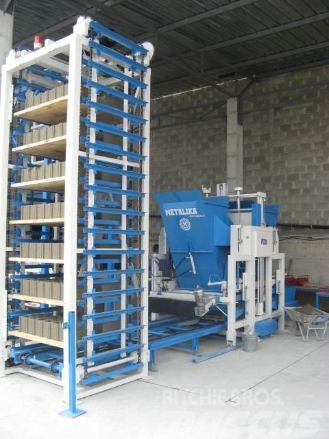 Metalika Handling system (Wet side / Dry side) Máquinas de blocos de betão