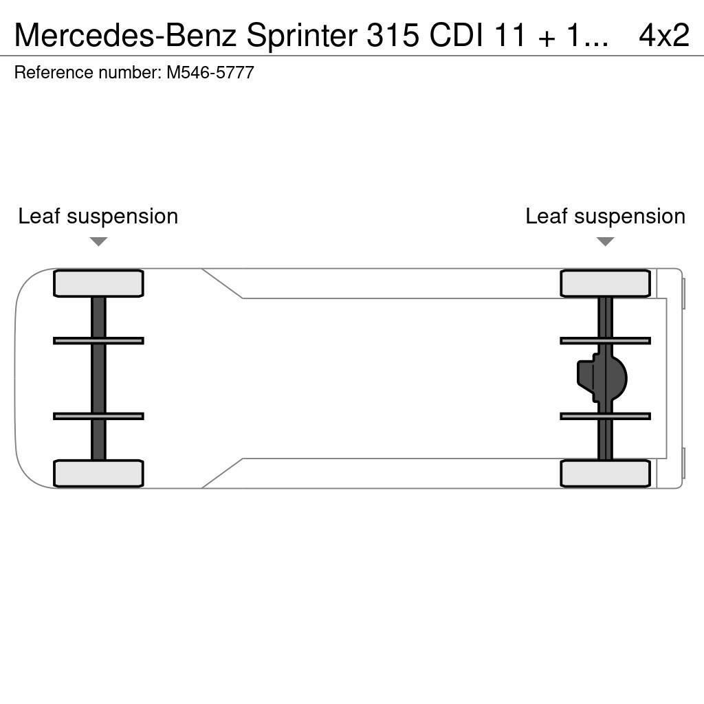 Mercedes-Benz Sprinter 315 CDI 11 + 1 SEATS / LIFT Autocarros urbanos