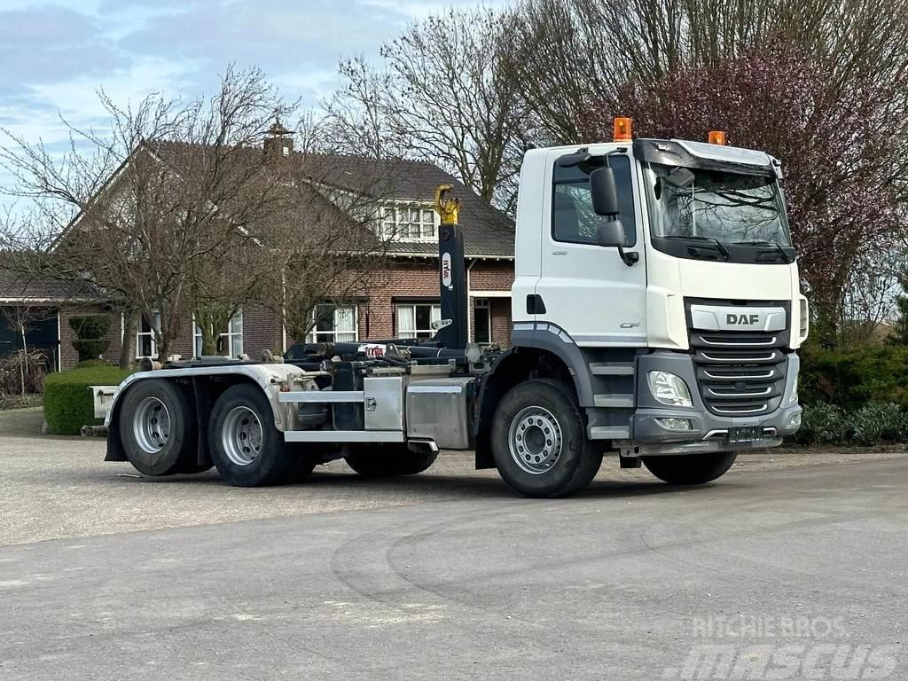 DAF CF 430 CF 430 FAS 6x2 HAAK/CONTAINER!!2018!! Camiões Ampliroll