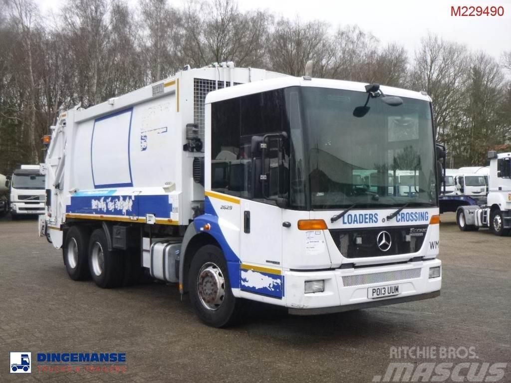 Mercedes-Benz Econic 2629 6x4 RHD Heil refuse truck Camiões de lixo