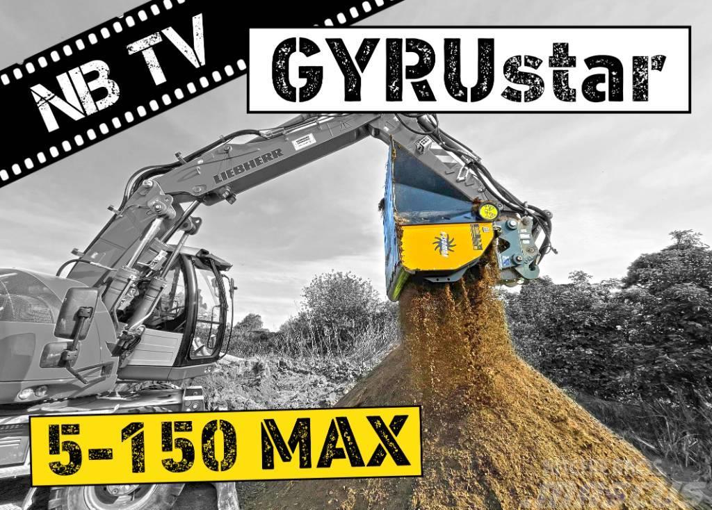 Gyru-Star  5-150MAX | Siebschaufel Radlader, Bagger Baldes