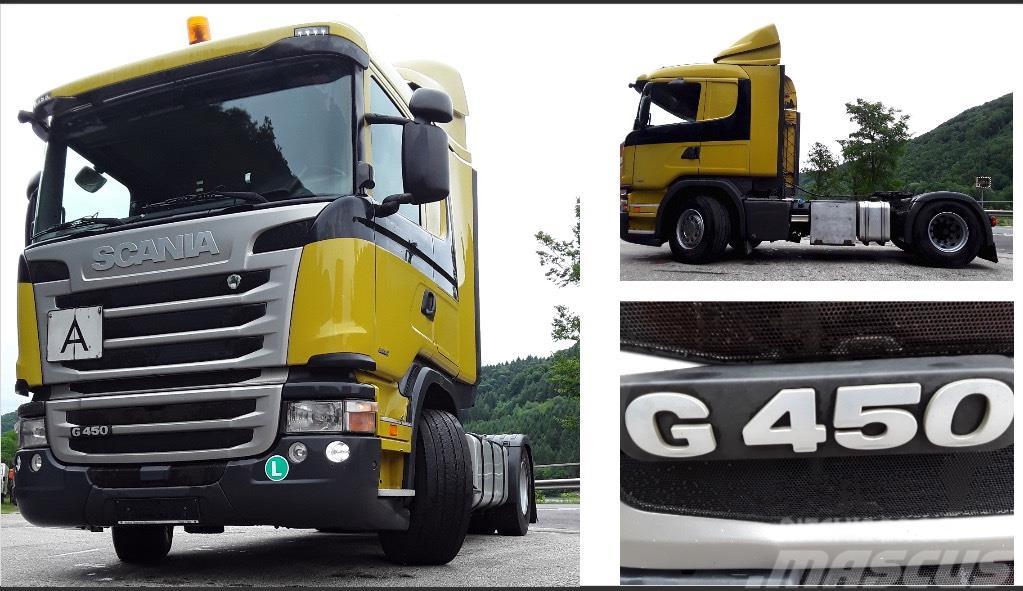 Scania G450/KIPPHYDRAULIK/ZUGMASCHINE/ERSTBESITZ/TOP! Tractores (camiões)