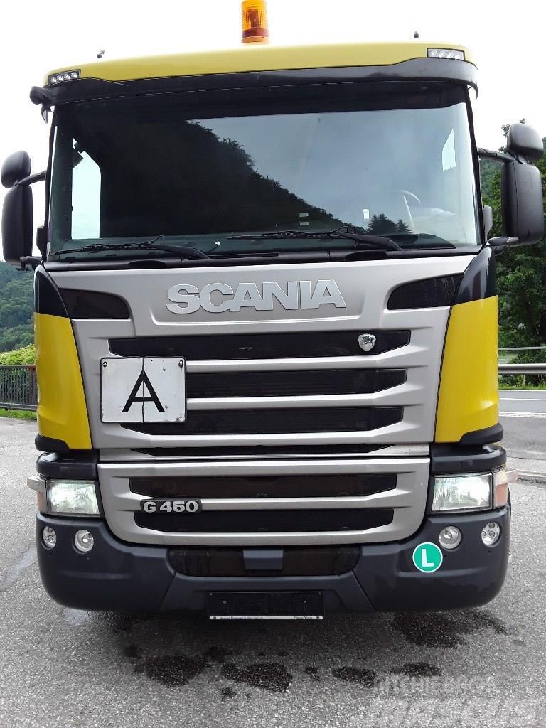 Scania G450/KIPPHYDRAULIK/ZUGMASCHINE/ERSTBESITZ/TOP! Tractores (camiões)