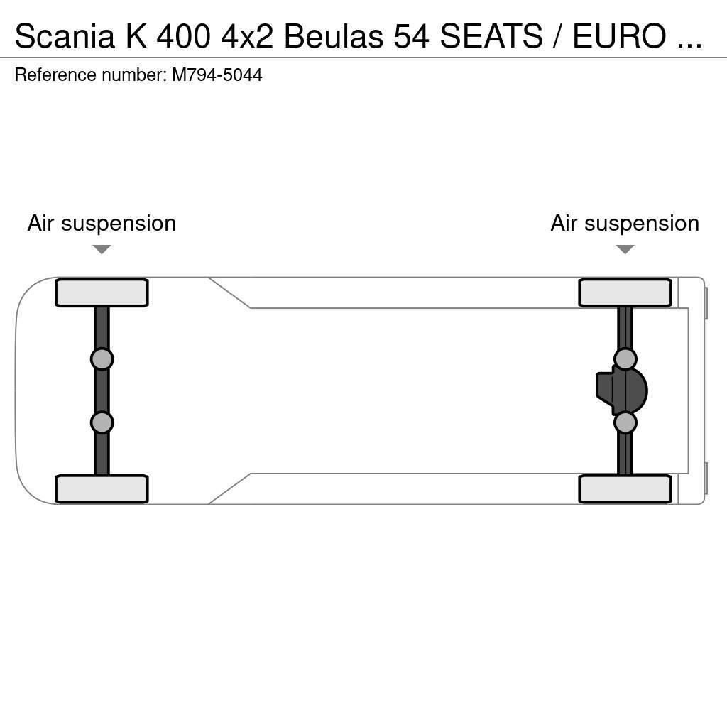 Scania K 400 4x2 Beulas 54 SEATS / EURO 5 / AC / AUXILIAR Autocarros intercidades