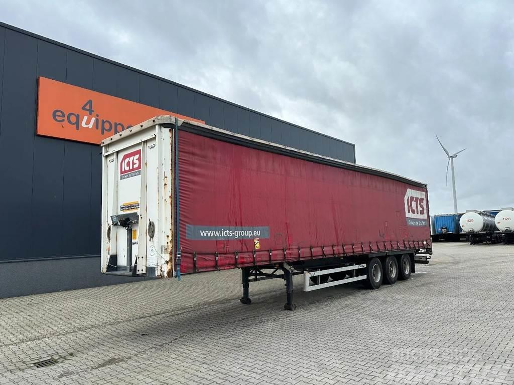 LAG SAF+drumbrakes, NL-trailer Semi Reboques Cortinas Laterais