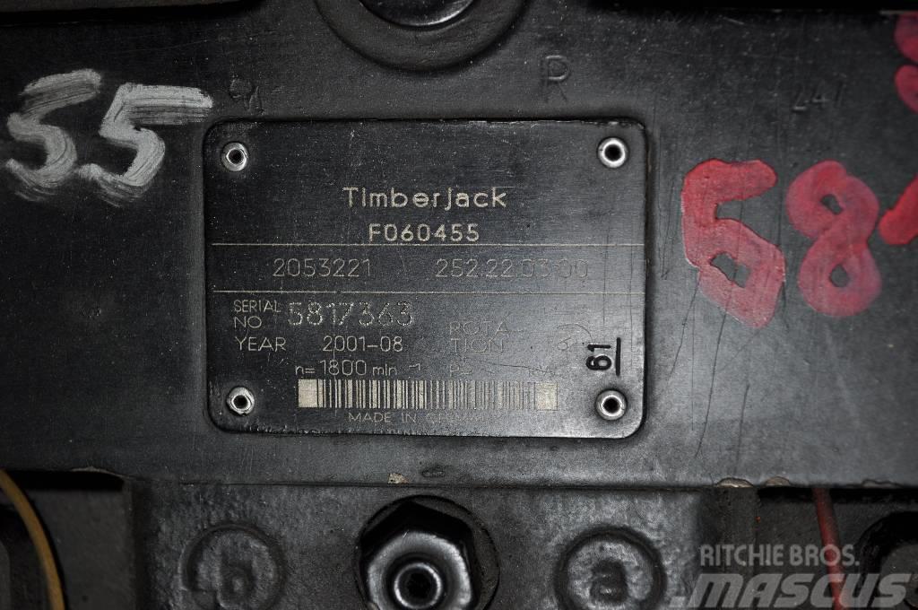 Timberjack 1270C Pompa jazdy F060455 Hidráulica