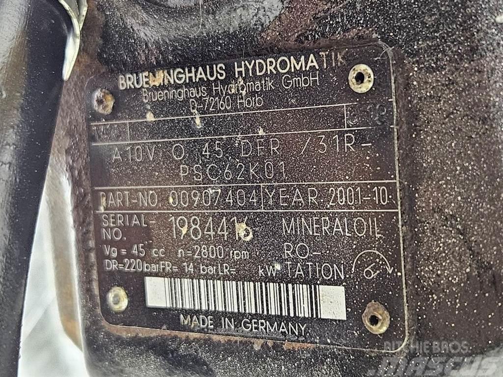 Brueninghaus Hydromatik A10VO45DFR/31R-Load sensing pump Hidráulica