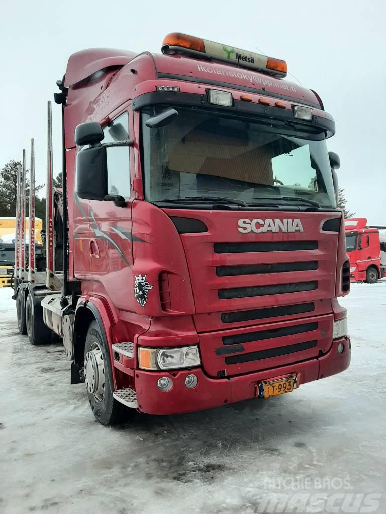 Scania R 620 Camiões de transporte de troncos