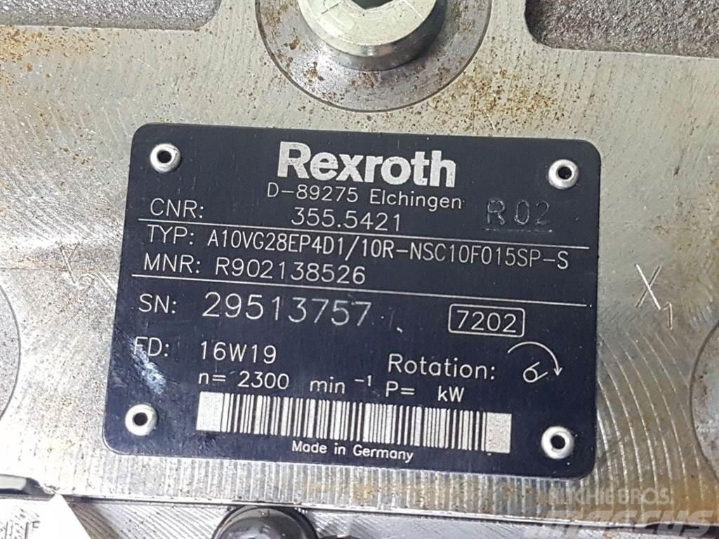Rexroth A10VG28EP4D1/10R-Drive pump/Fahrpumpe/Rijpomp Hidráulica