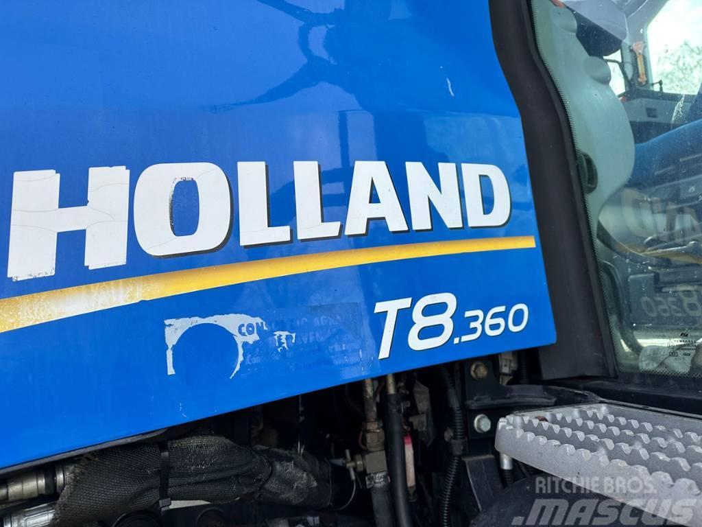 New Holland T8.360 ultra command Tratores Agrícolas usados