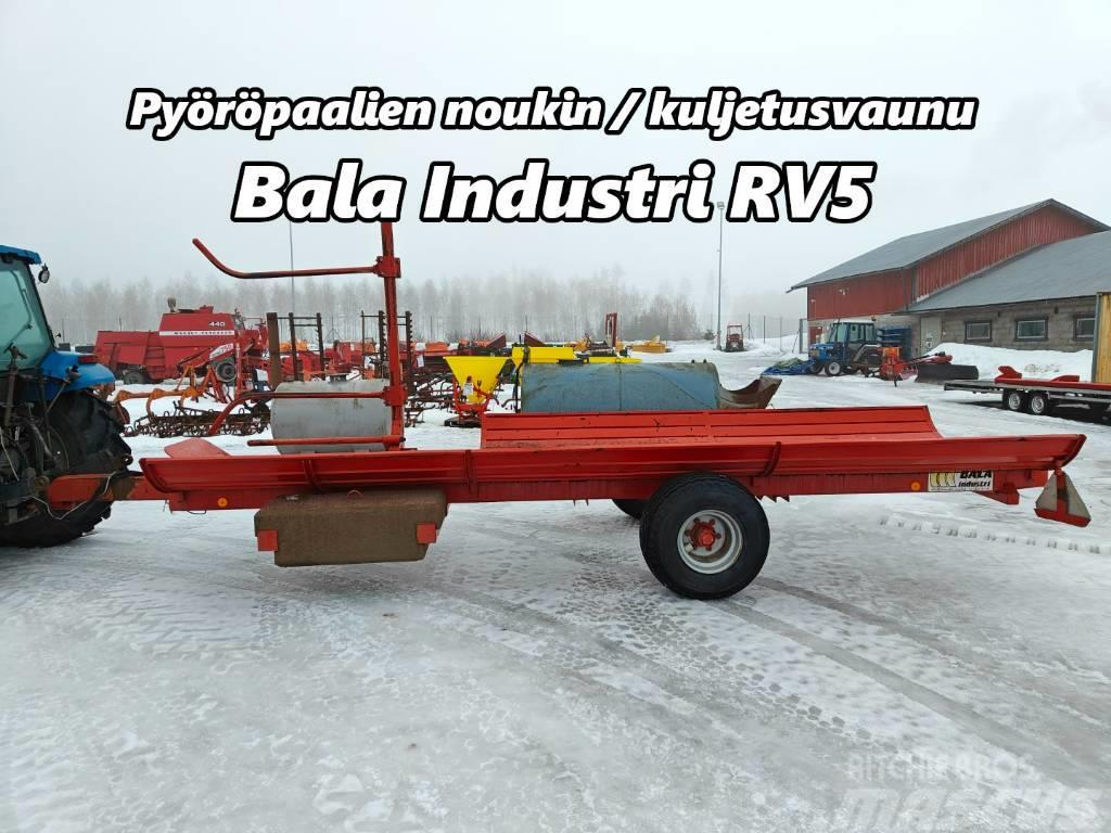 Bala Industri RV5 paalivaunu - VIDEO Reboque de fardos