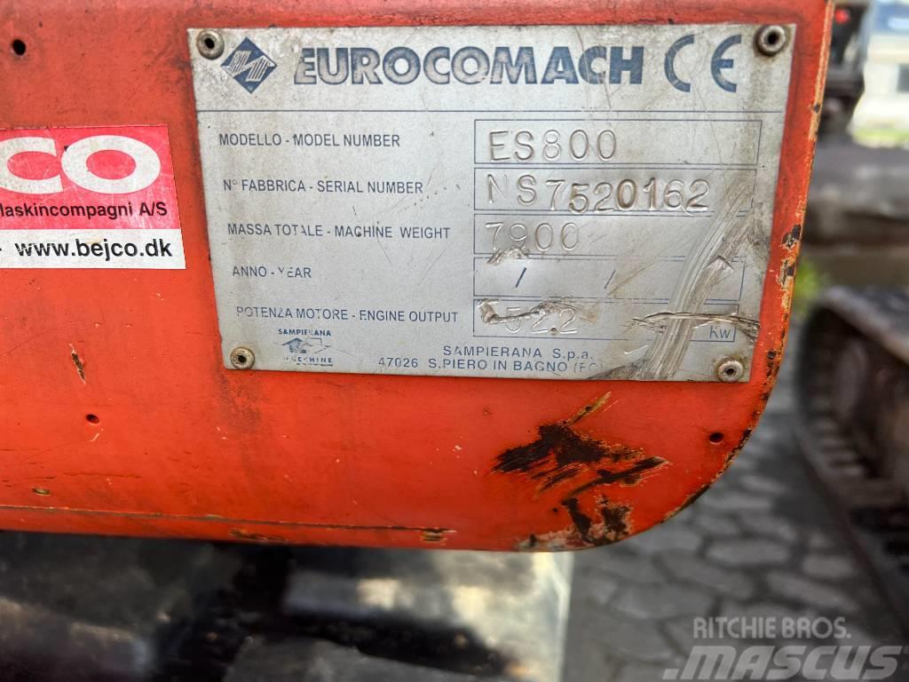 Eurocomach es800 Escavadoras Midi 7t - 12t