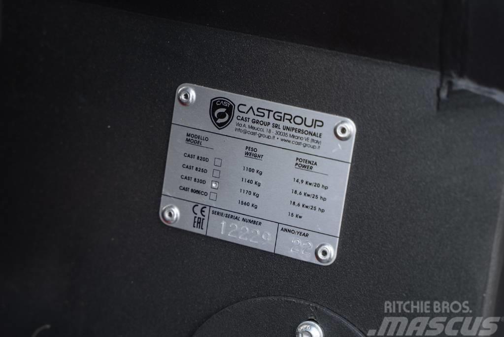 Cast 830D CARBON Mini carregadoras