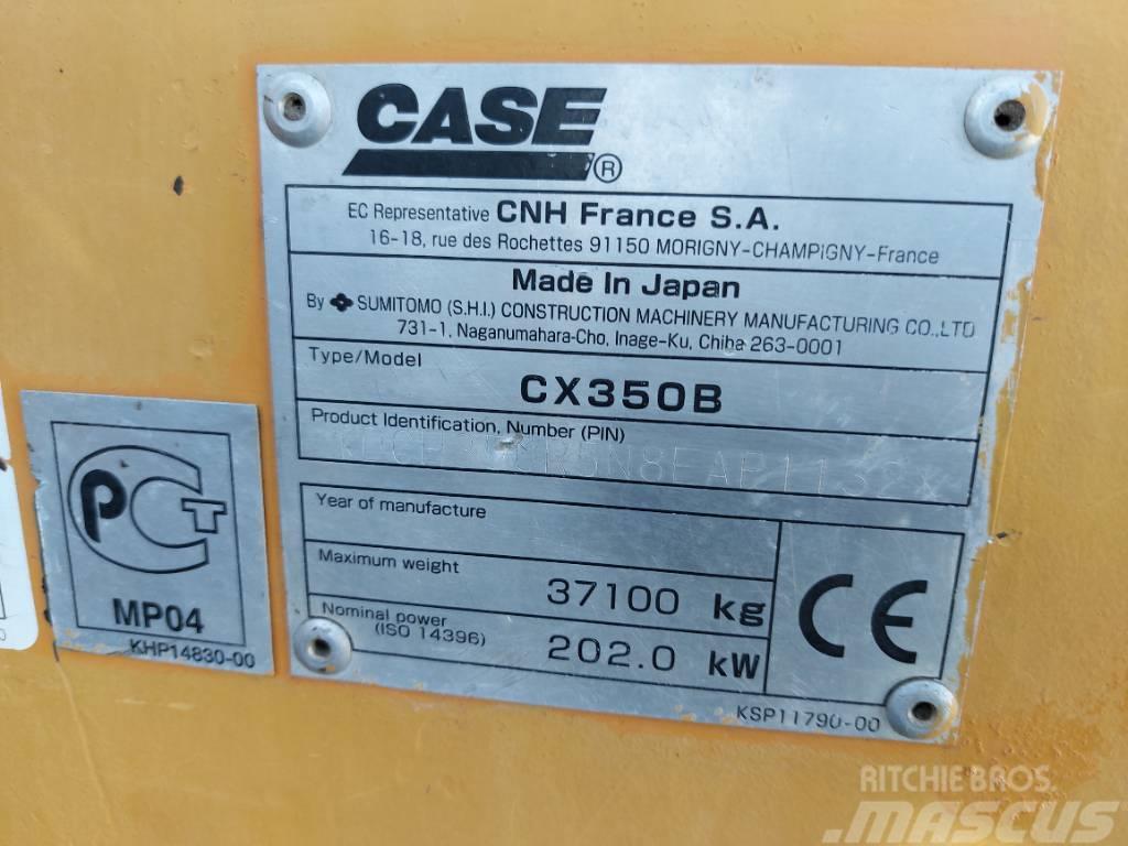 CASE CX 350 B Escavadoras de rastos