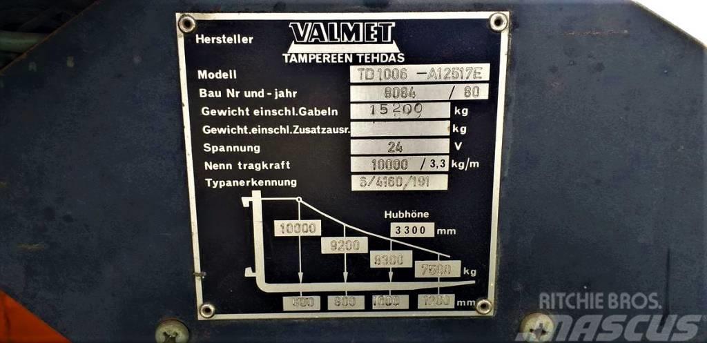  Wózek widłowy VALMET TD 1006 Empilhadores Diesel