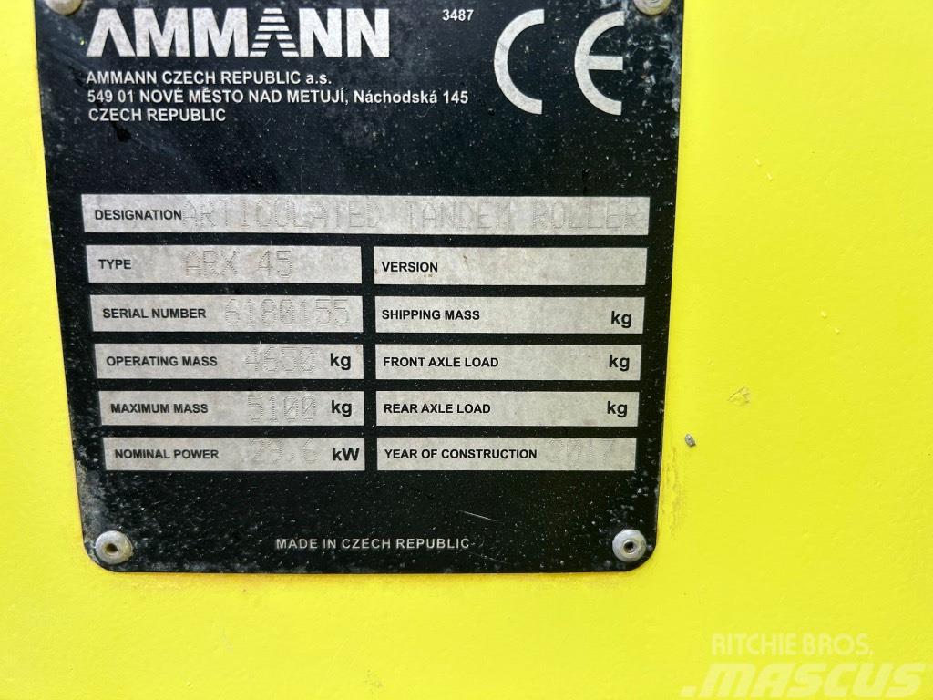 Ammann ARX45 ( 1400MM Wide Drum ) Compactadores para terra