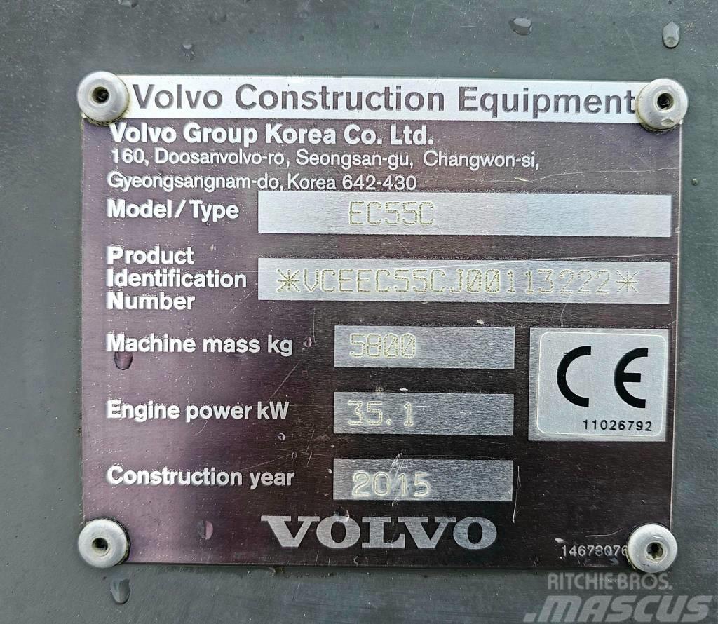 Volvo EC 55 C Mini Escavadoras <7t