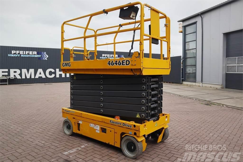 GMG 4646ED Electric, 16m Working Height, 230kg Capacit Elevadores de tesoura