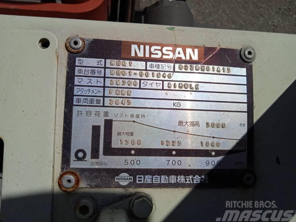 Nissan 02ZNH01A15 Empilhadores a gás