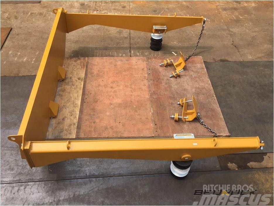 Bedrock Tailgate for CAT 735 Articulated Truck Empilhadores todo-terreno