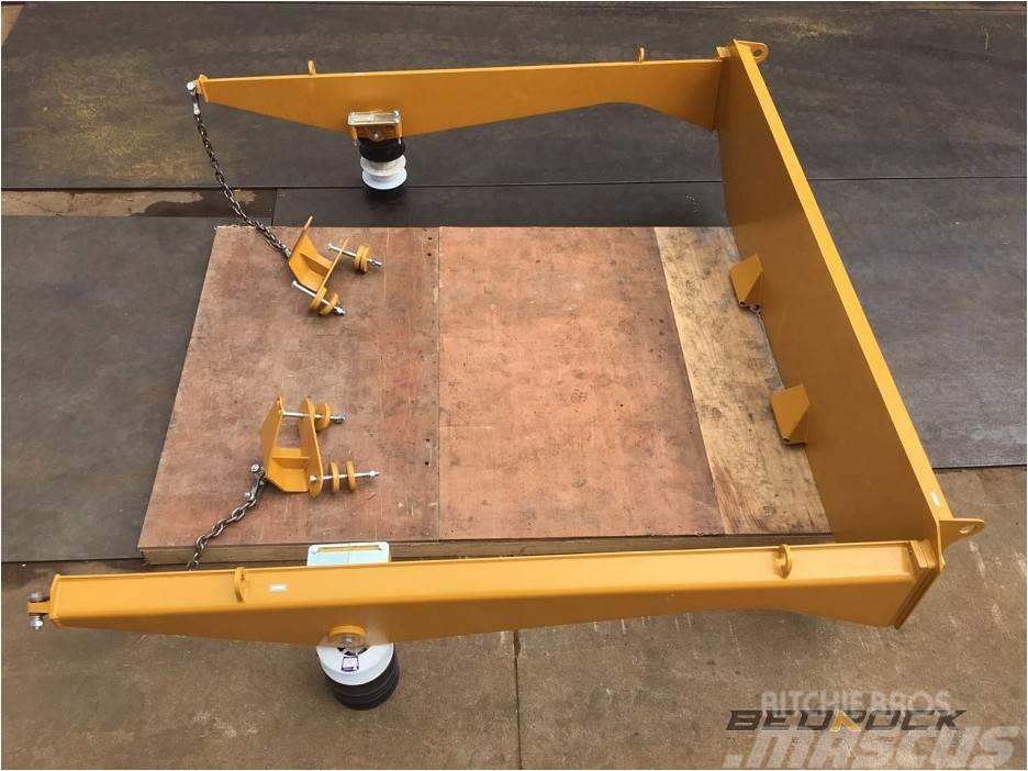 Bedrock Tailgate for CAT 730 Articulated Truck Empilhadores todo-terreno