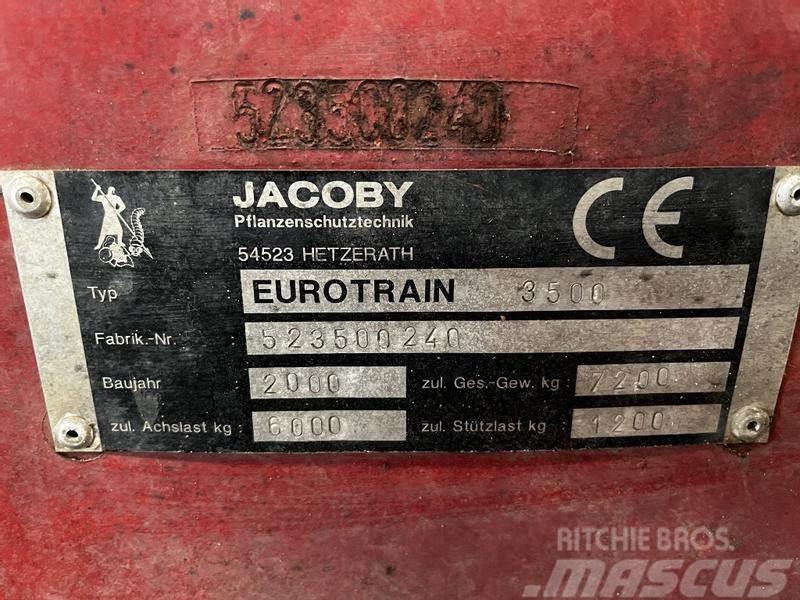 Jacoby EuroTrain 3500 27mtr. Pulverizadores rebocados