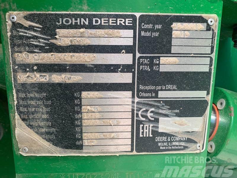 John Deere M732 Pulverizadores rebocados