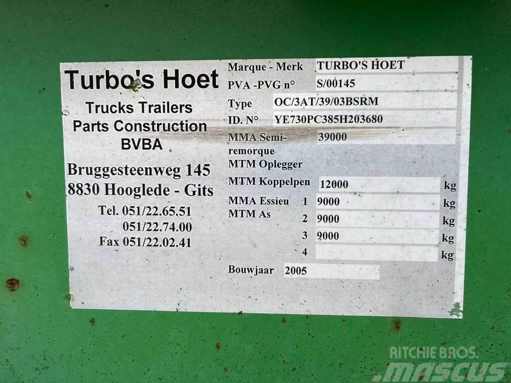  TURBO'S HOET 0C/3AT Semi Reboques Porta Contentores