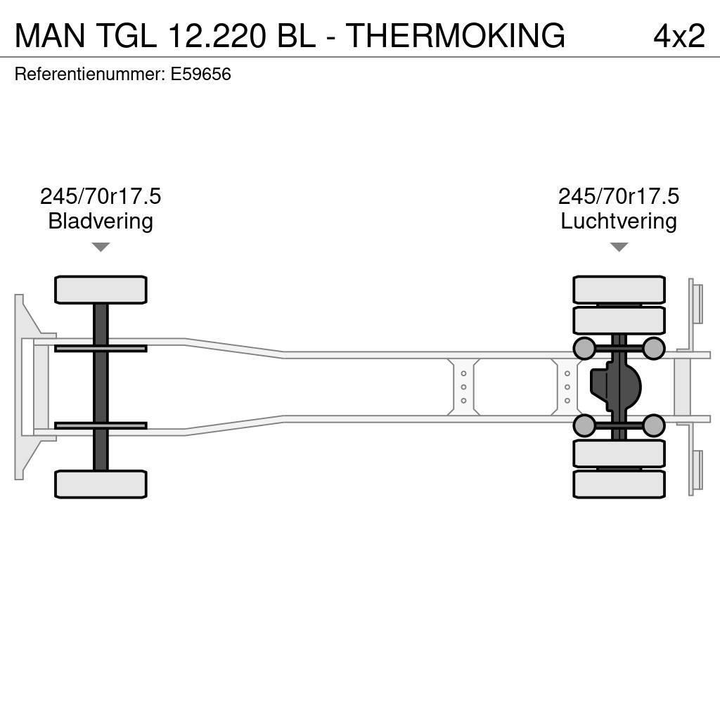 MAN TGL 12.220 BL - THERMOKING Camiões caixa temperatura controlada