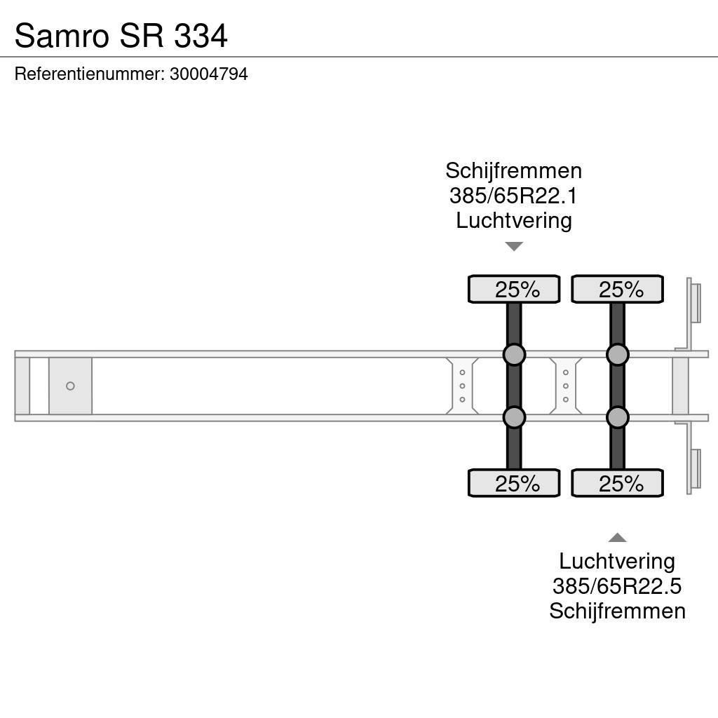 Samro SR 334 Semi-Reboques Caixa Fechada