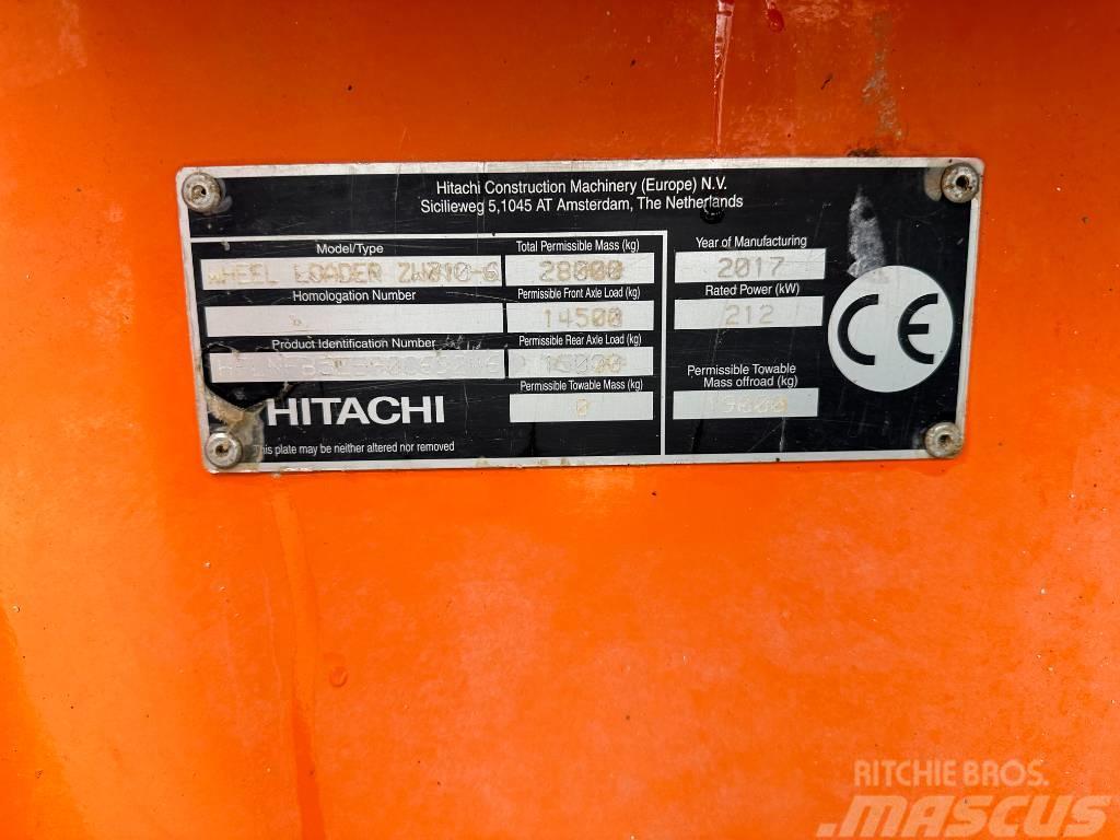 Hitachi ZW  310-6 Wagge Pás carregadoras de rodas