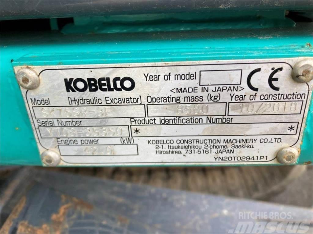 Kobelco SK75SR-3 Escavadoras de rastos