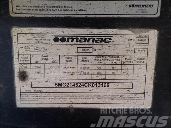 Manac SFB48 Semi Reboques estrado/caixa aberta