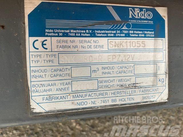 Nido SNK180-R EPZ.12V Lâminas de neve e arados
