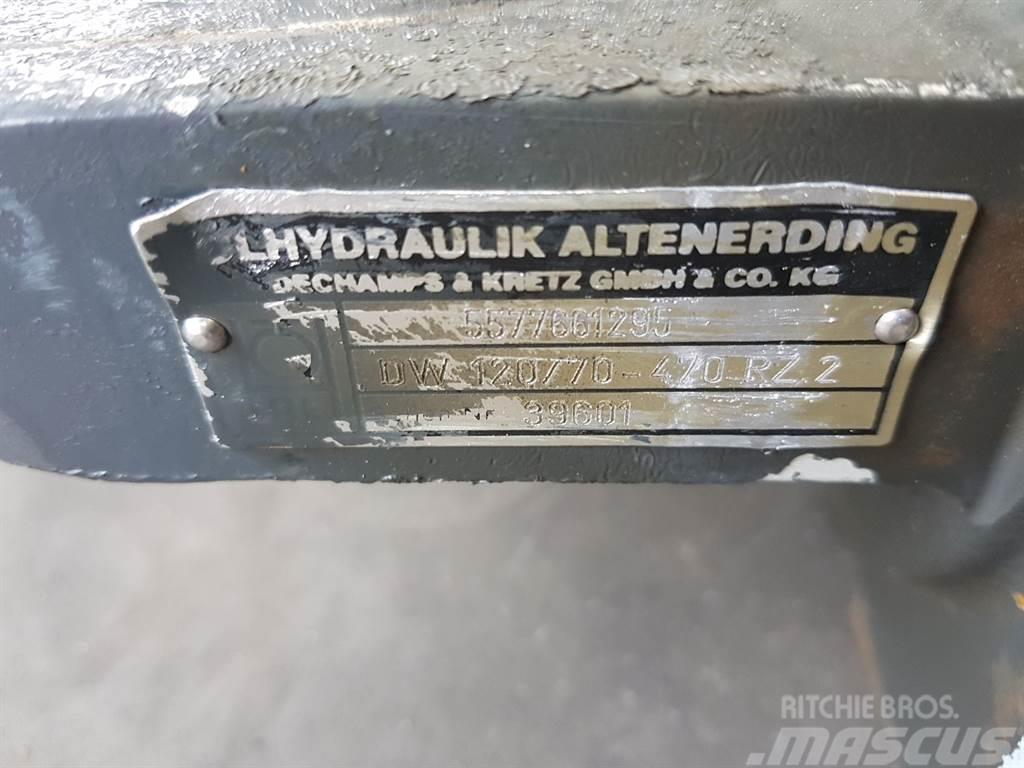 Fuchs MHL320-5577661295-Outrigger cylinder/Zylinder Hidráulica