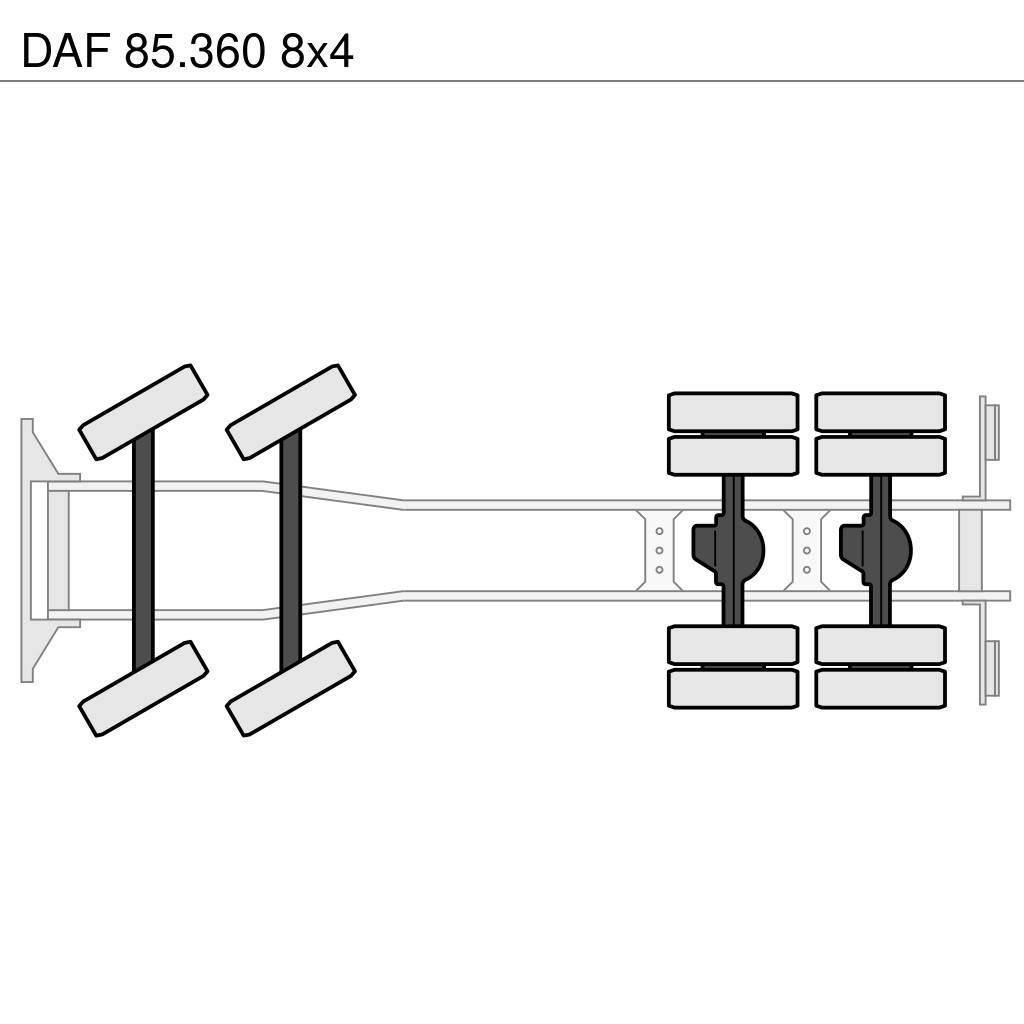 DAF 85.360 8x4 Camiões de betão
