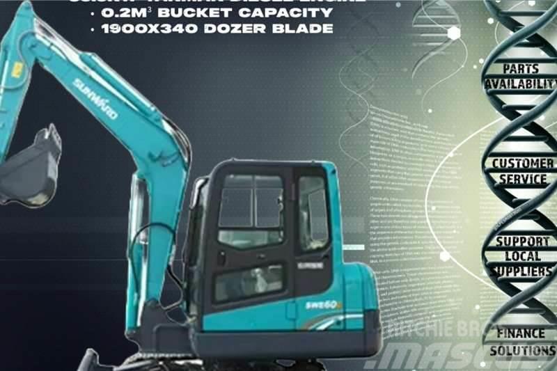  New SWE25UF 6 ton mini excavators Outros Camiões