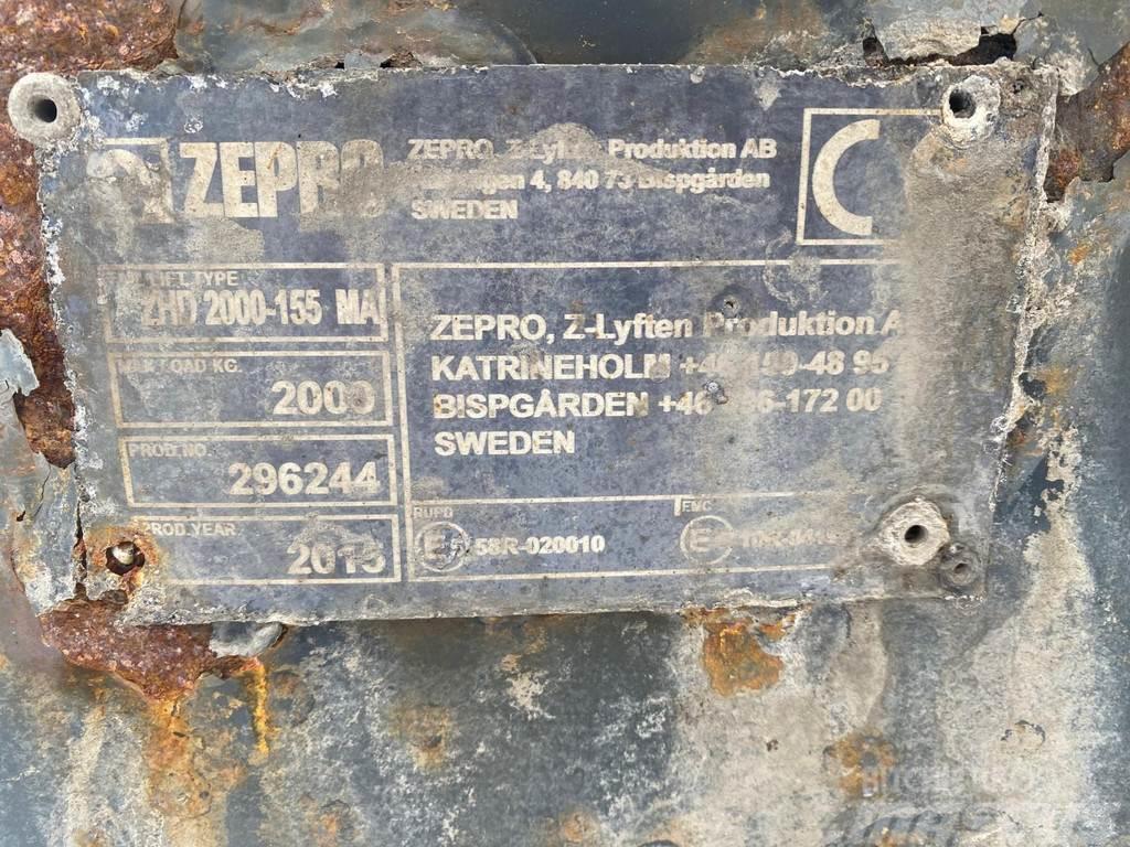  ZEPRO TAILLIFT 2000KG / 2000MM Elevadores de bens e móveis