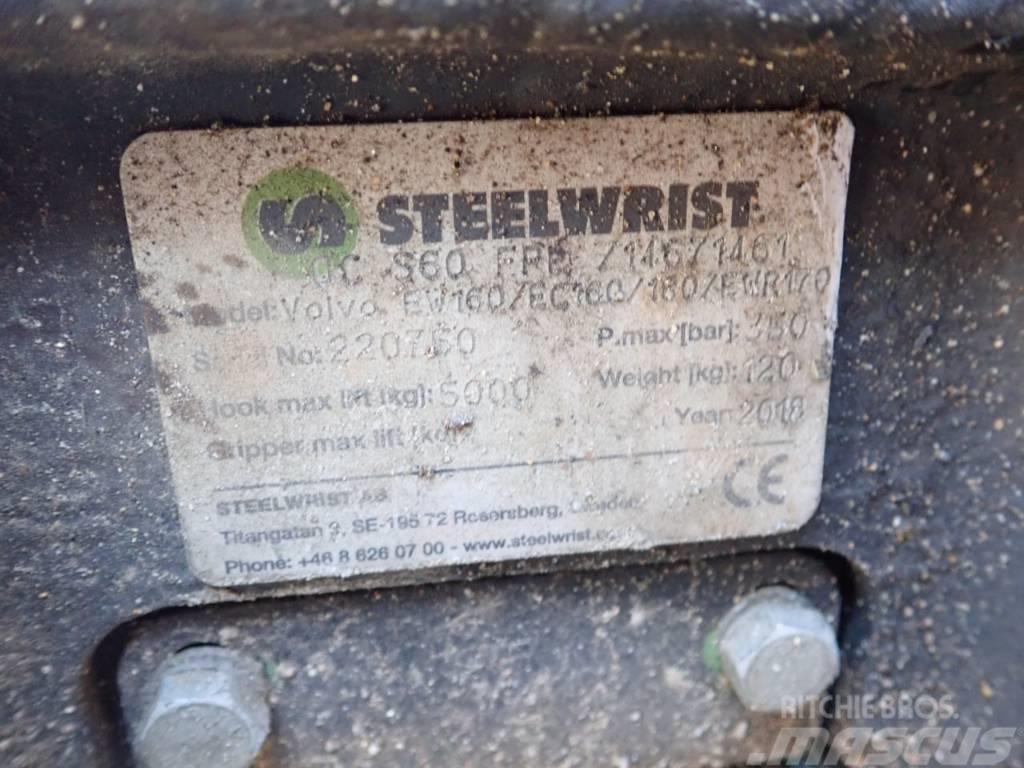Steelwrist Hydr. Schnellwechsler passend Volvo EW160/EWR170E Conectores