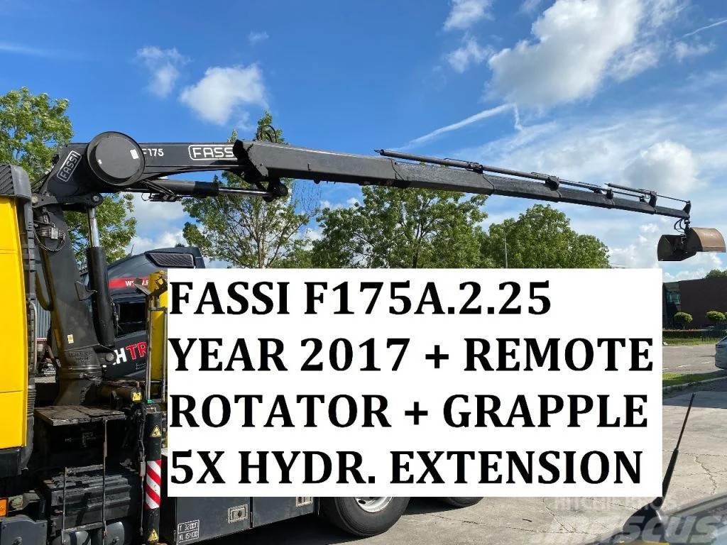 Fassi F175A.2.25 + REMOTE + ROTATOR + GRAPPLE F175A.2.25 Gruas carregadoras
