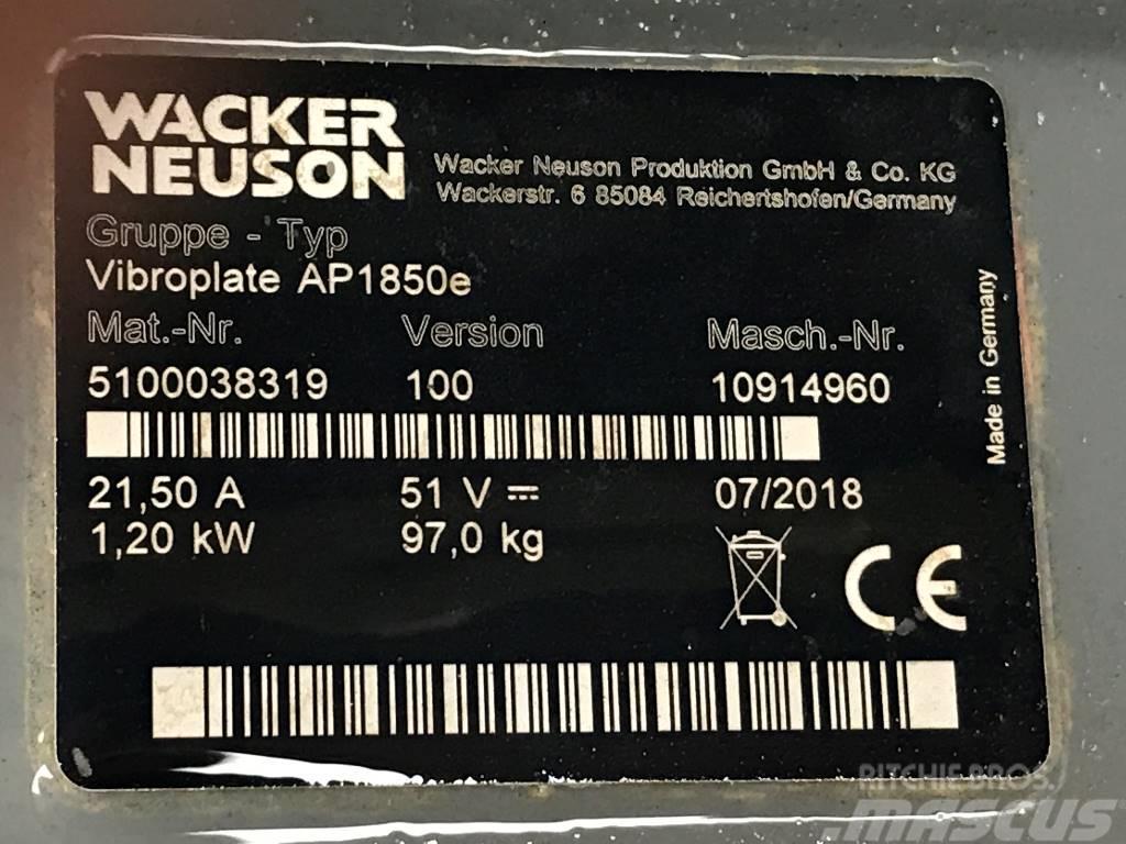 Wacker Neuson AP1850e Placas compactadoras