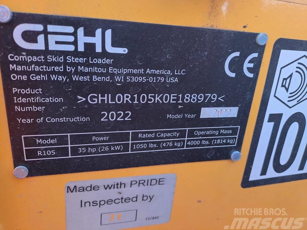 Gehl R105 Carregadoras de direcção deslizante