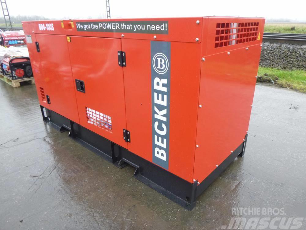 Becker BDG-100 Geradores Diesel