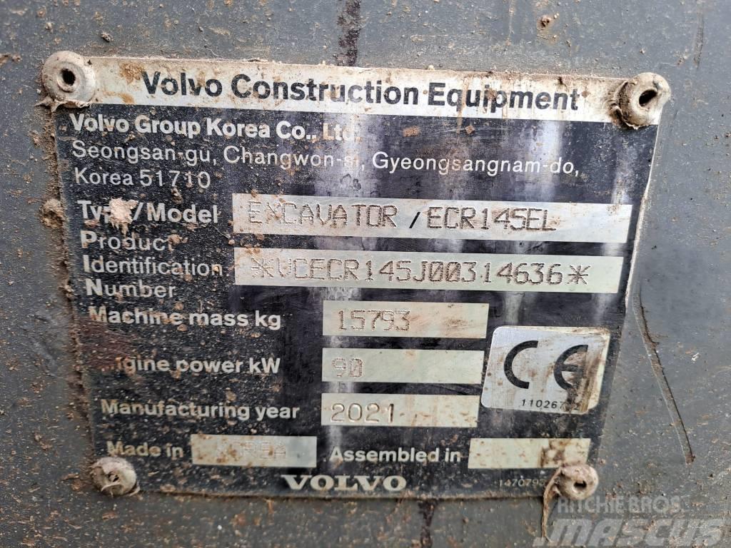 Volvo ECR 145 EL Escavadoras de rastos