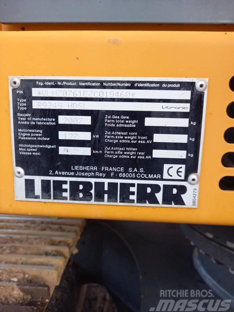 Liebherr R 924 B HD S L LITROIC Escavadoras de rastos